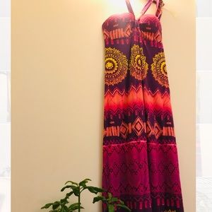 Broadway Plum Maxi Dress (M)